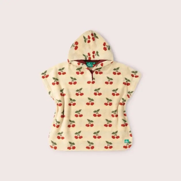 Poncho Asciugamano per Bambini Little Cherries