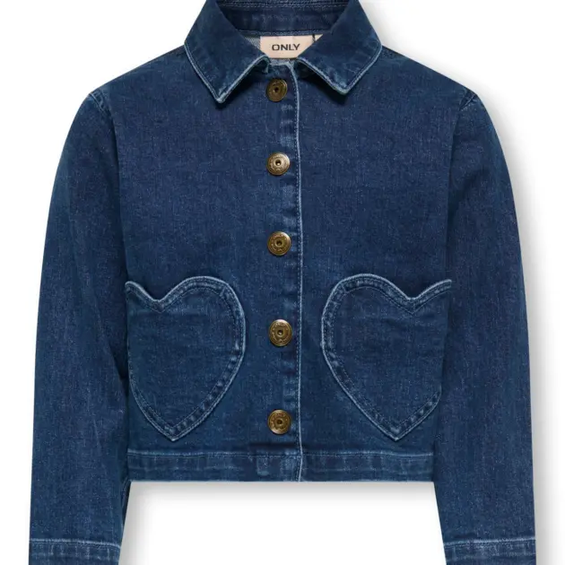 Giacca in denim bambina only
