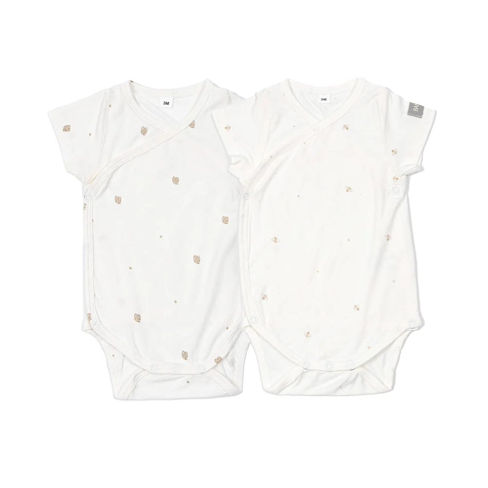 Confezione Body maniche corte Print- 2pc - ANIMALS MIX