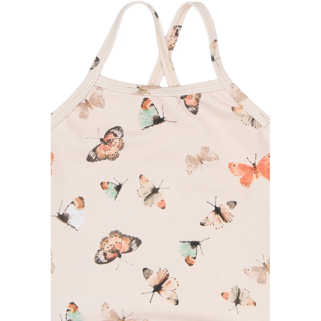Costume da bagno con volant - Farfalla Nebbia - immagine 3