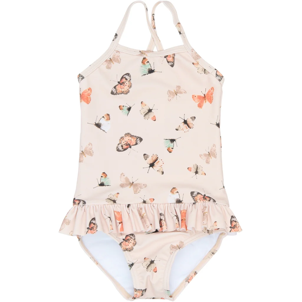 Costume da bagno con volant - Farfalla Nebbia